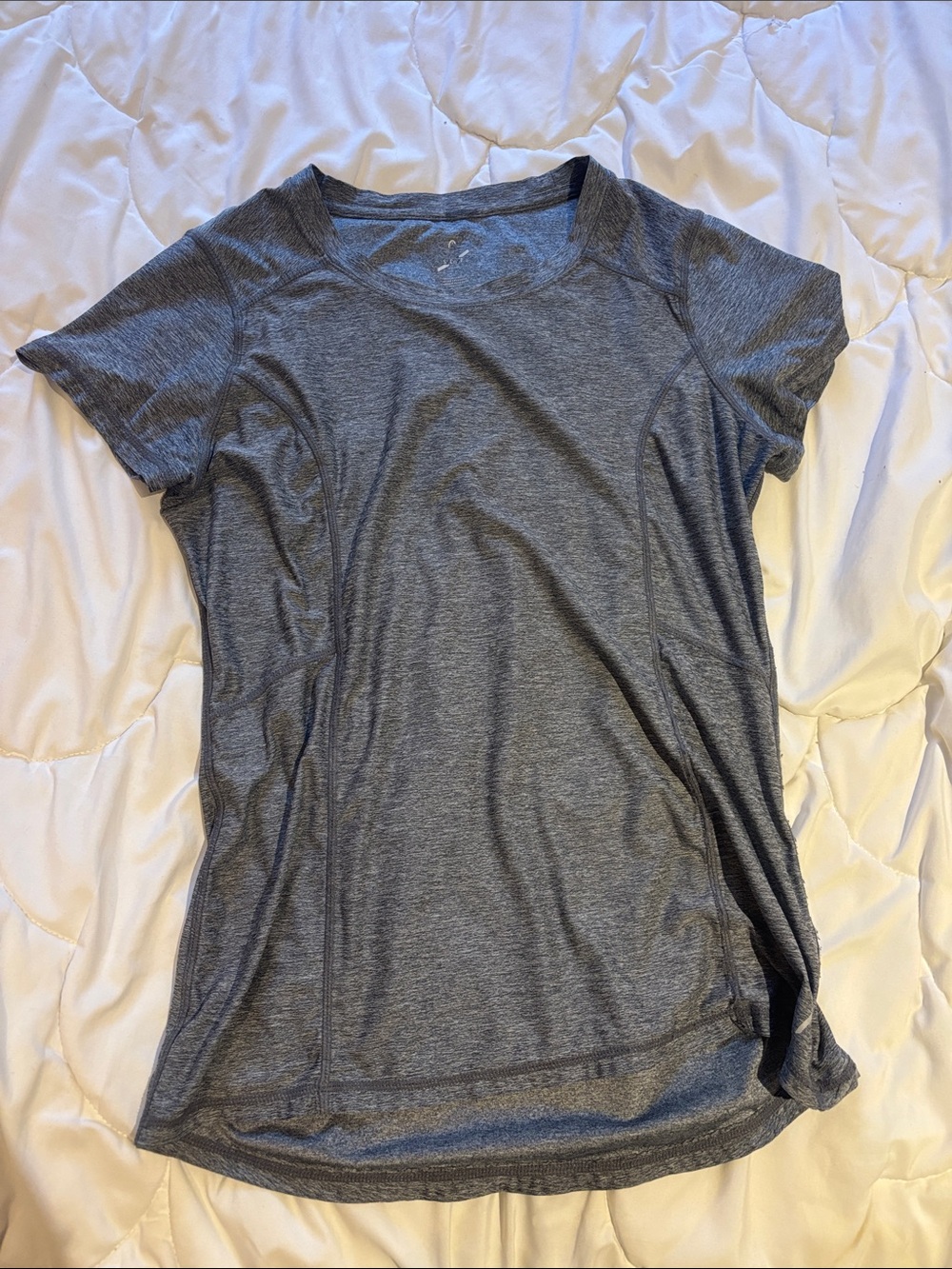 Head Heather Gray Short Sleeve Performance Tee